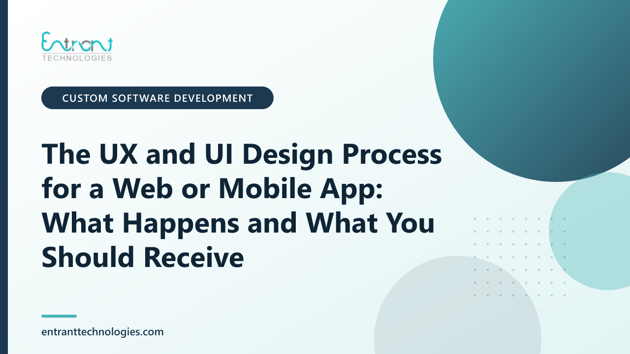 The UX and UI Design Process for a Web or Mobile App: What Happens and What You Should Receive