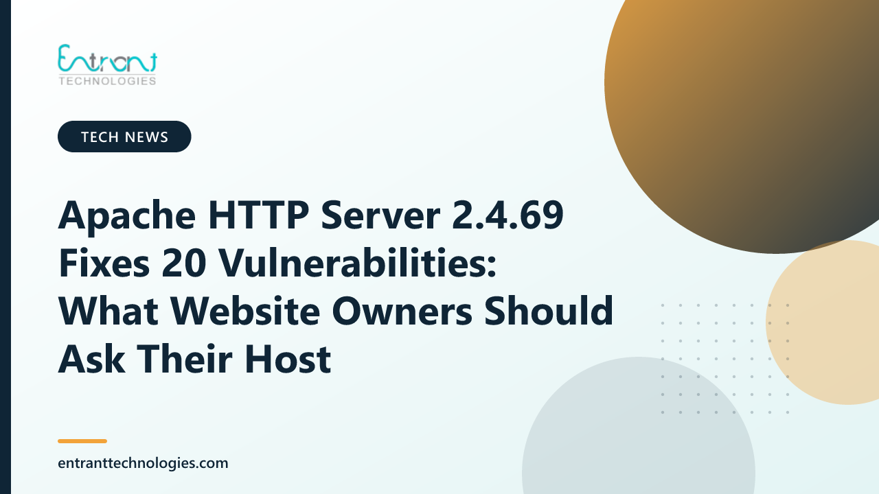 Apache HTTP Server 2.4.69 Fixes 20 Vulnerabilities: What Website Owners Should Ask Their Host