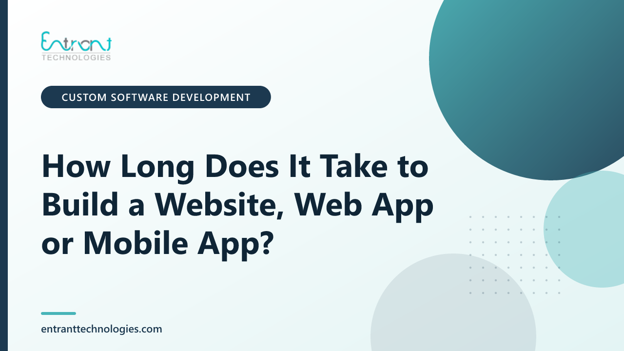 How Long Does It Take to Build a Website, Web App or Mobile App?