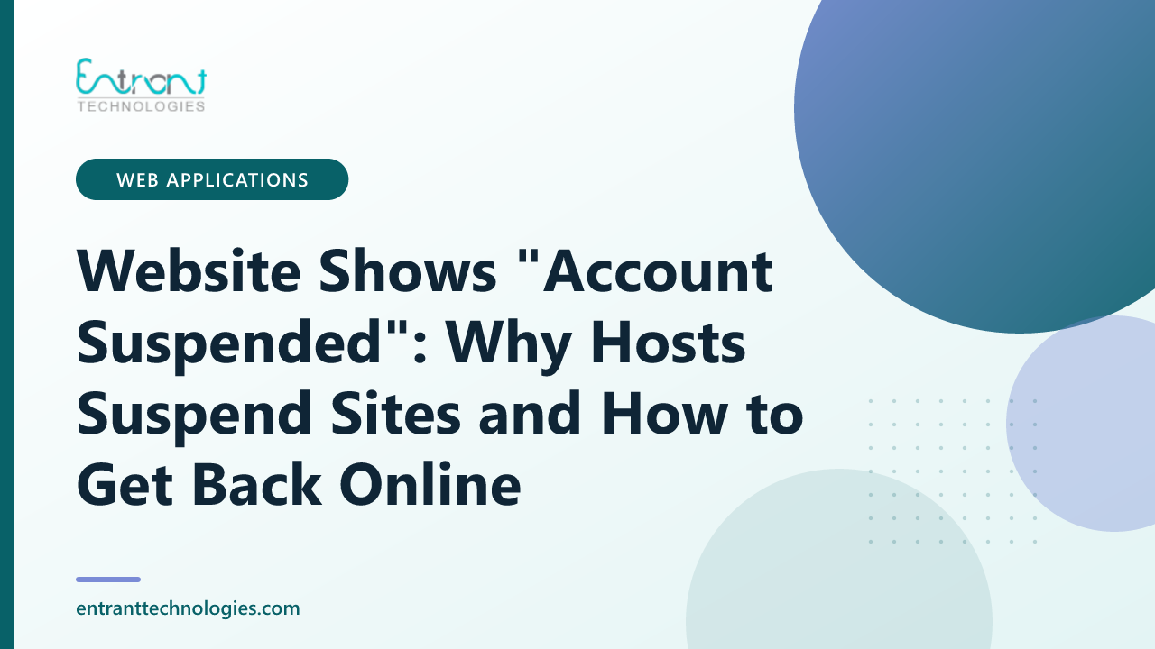 Website Shows "Account Suspended": Why Hosts Suspend Sites and How to Get Back Online